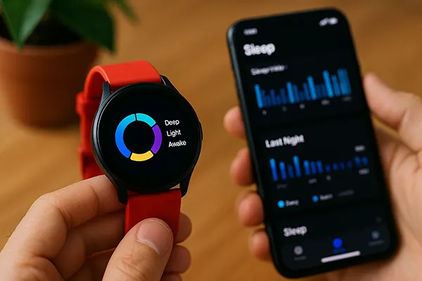 Smartwatch sleep analysis