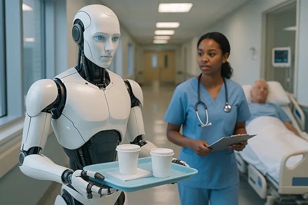 modern humanoid robot