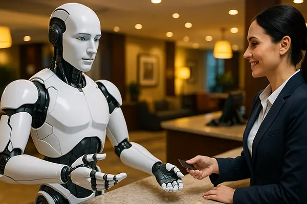 modern humanoid robot