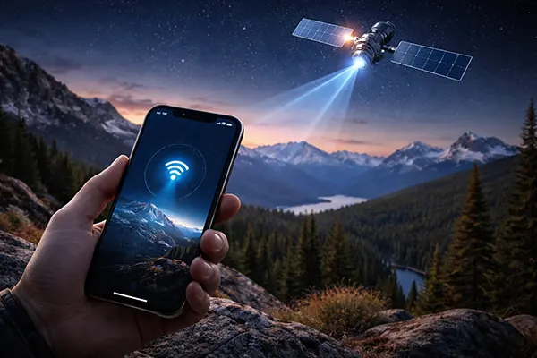 Satellite messaging interface