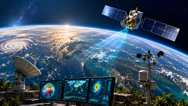 Satellite climate data