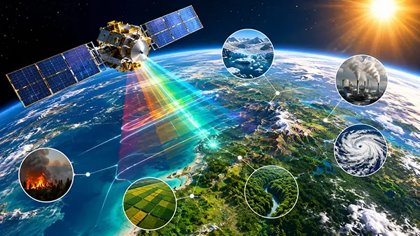 Satellite climate data