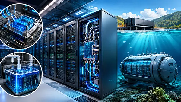 Underwater server module